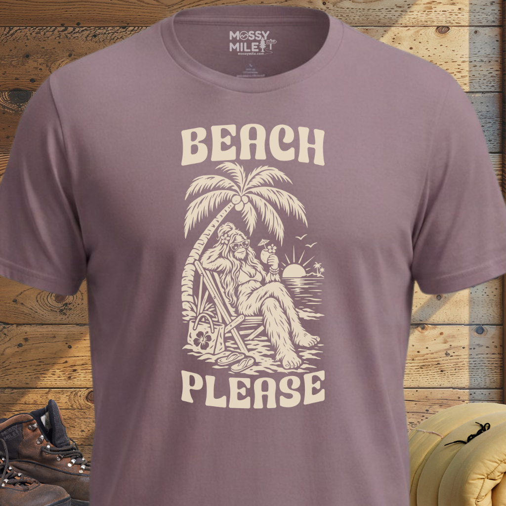 Bigfoot Beach Babe T-Shirt
