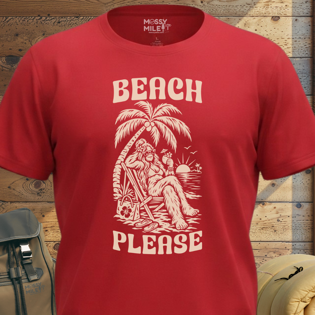 Bigfoot Beach Babe T-Shirt